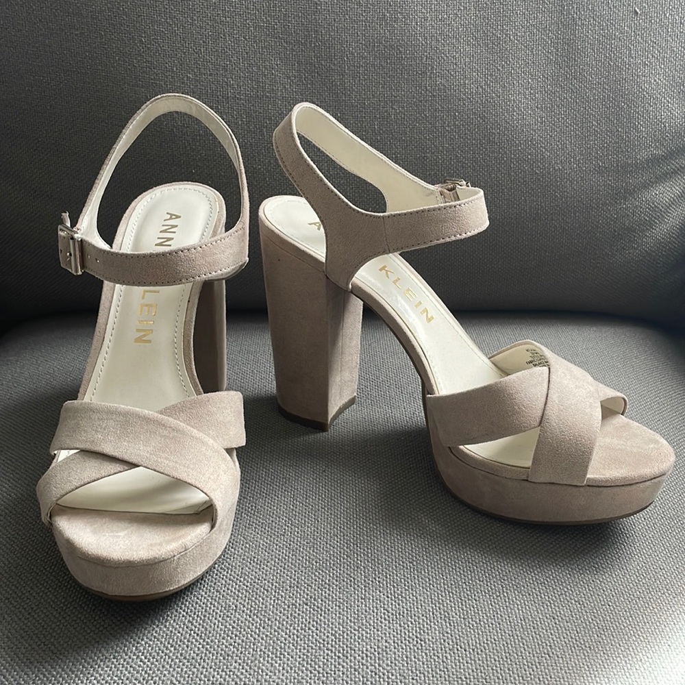 Anne Klein platform sandals